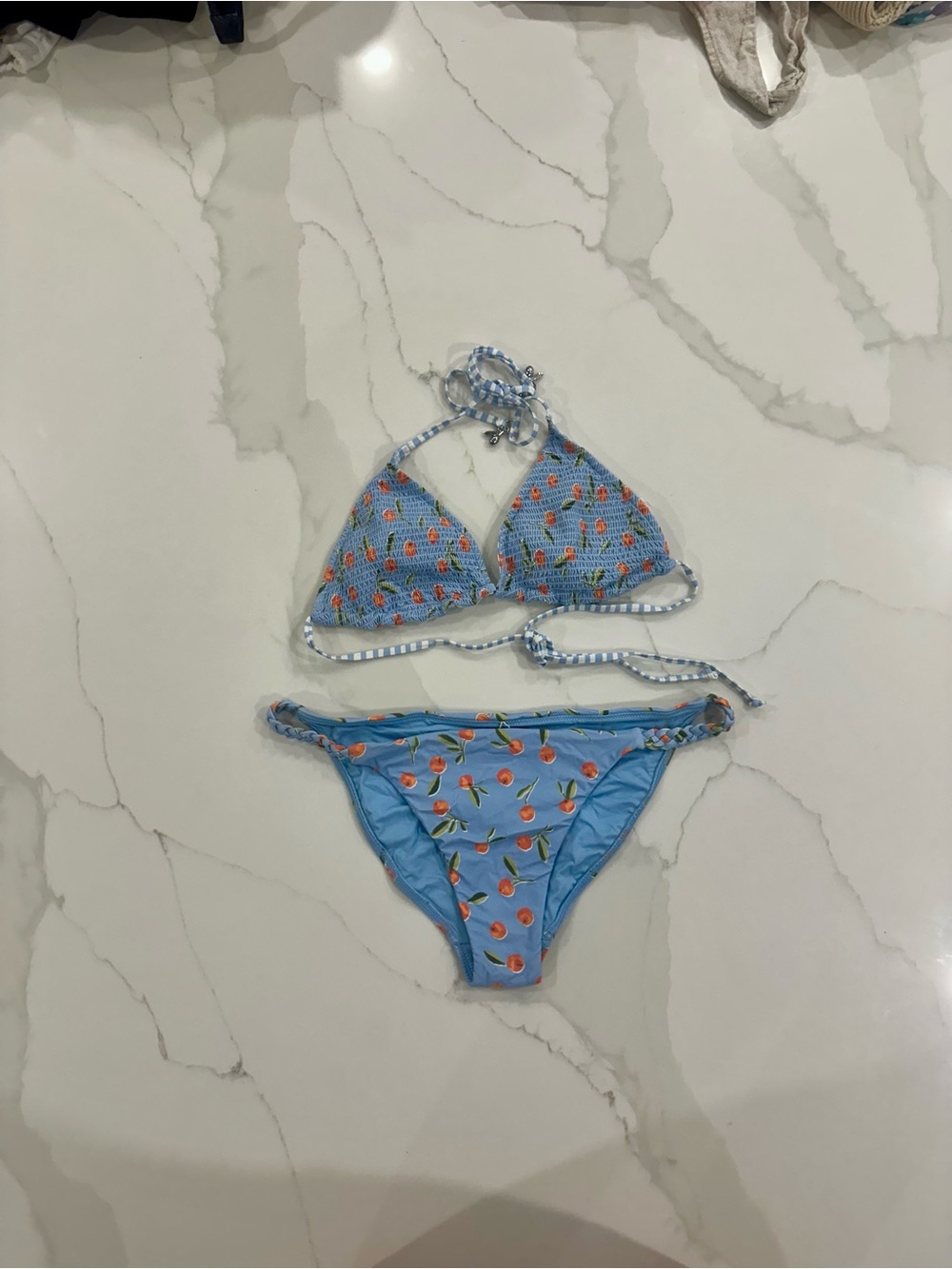 Seafolly Bikini Set with orange 🍊 Print